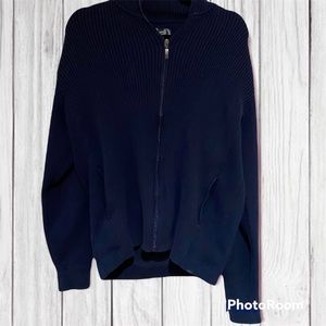 Dark Navy Zip Up Sweatshirt Hathaway H5 series